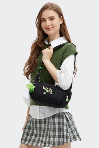 Schoudertas Rebel The Powerpuff Girls - Zwart