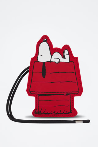 Pasjeshouder Snoopy - Rood