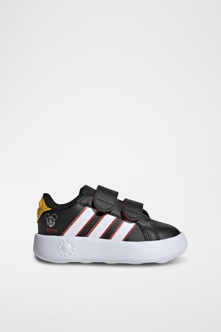 Zapatillas Grand Court Mickey Disney - Negro