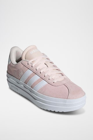 Zapatillas de piel con plataforma VL Court Bold - Rosa