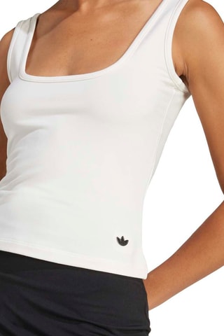 Camiseta de tirantes Premium Essentials - Blanco