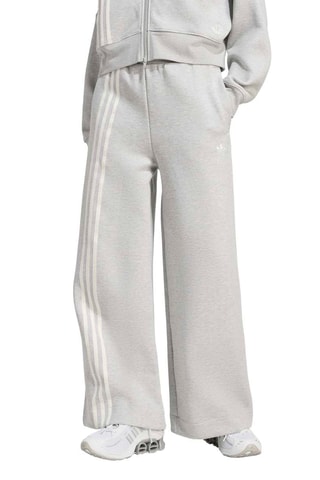 Pantalón wide leg - Gris claro