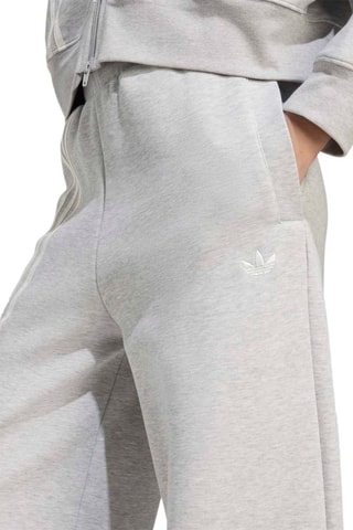 Pantalón wide leg - Gris claro