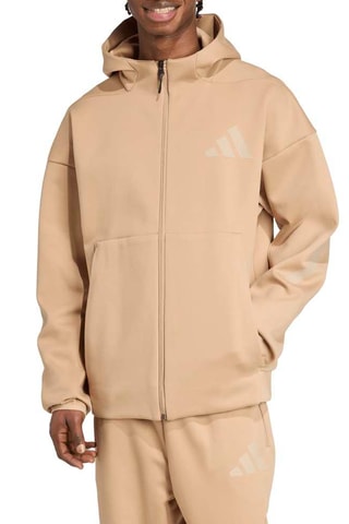 Chaqueta con capucha - Beige