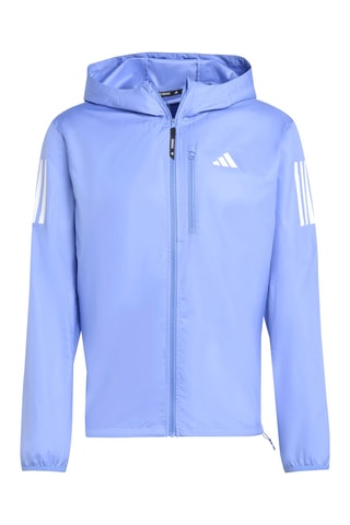 Chaqueta slim fit con capucha - Azul claro