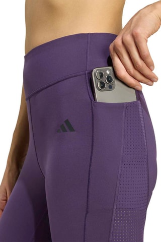 7/8 Trainingslegging Hoge Taille - Paars