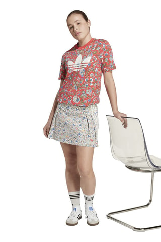 Camiseta loose - Rojo