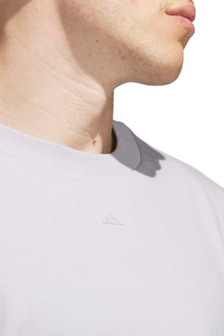 Camiseta loose de baloncesto - Gris claro