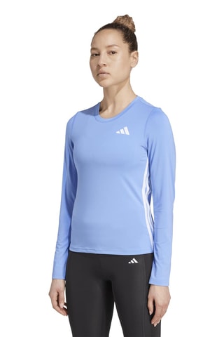 Camiseta slim fit de entrenamiento - Azul claro
