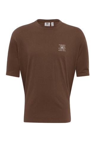 Camiseta oversize - Marrón