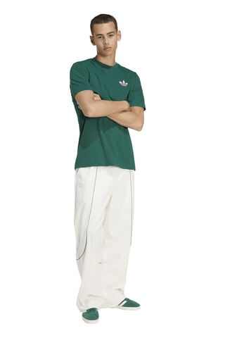 Camiseta loose Retro Apple - Verde oscuro