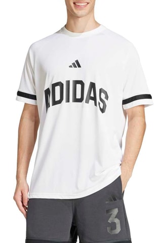 Camiseta loose - Blanco