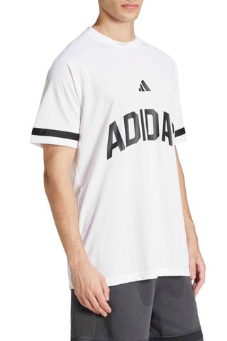Camiseta loose - Blanco