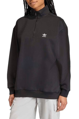 Sudadera oversize - Negro