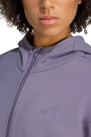 Sudadera de entrenamiento con capucha - Violeta