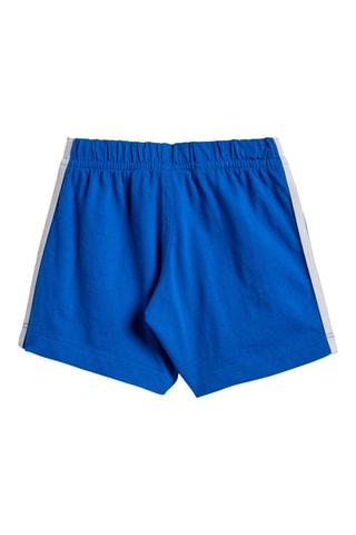 Camiseta y short - Azul cobalto y blanco