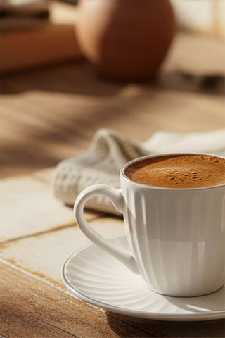 Servizio da caffè in porcellana - 6 persone