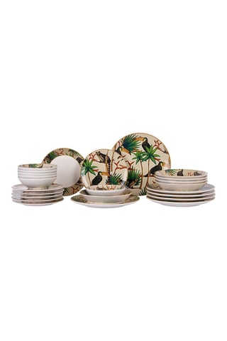 Servizio in ceramica Toucan - 24 pezzi