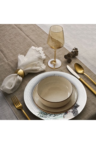 4 tovagliette - 37 cm - Bianco