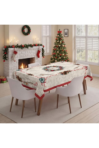 Tovaglia Xmas 9 - Bianco