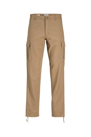 Pantalón cargo de algodón orgánico - Beige - Jack & Jones