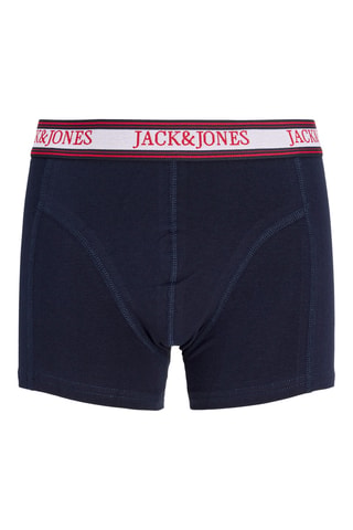 5 bóxers de algodón orgánico - Gris jaspeado y azul marino - Jack & Jones