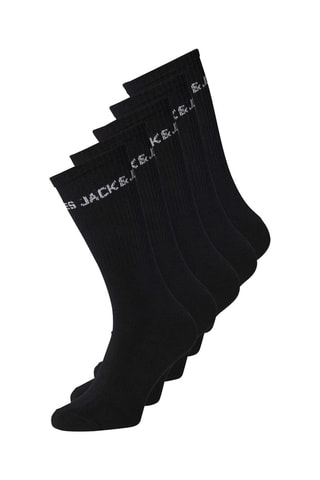 5 Paar Sokken -  Zwart