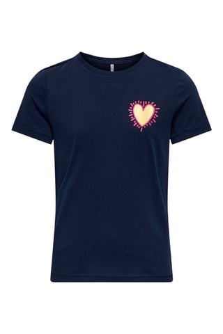Camiseta de algodón orgánico - Azul marino - Kids Only