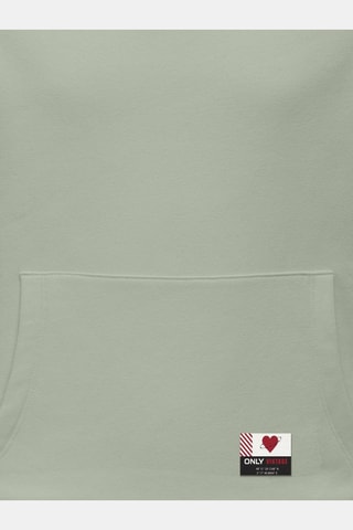 Sudadera con capucha - Verde agua - Only