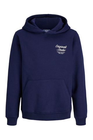 Sudadera con capucha - Azul oscuro - Jack & Jones