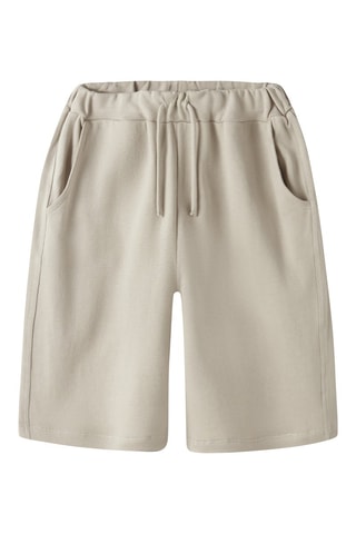 Short regular fit de algodón orgánico -  Gris