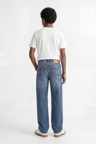 Camiseta regular fit de algodón orgánico - Blanco - Jack&Jones Kids