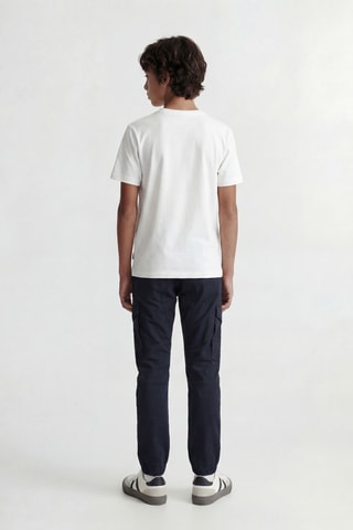 Pantalón cargo de algodón orgánico - Azul marino - Jack&Jones Kids