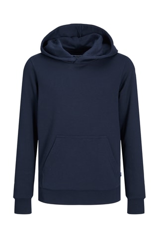 Sudadera regular fit con capucha - Azul marino - Jack&Jones Kids