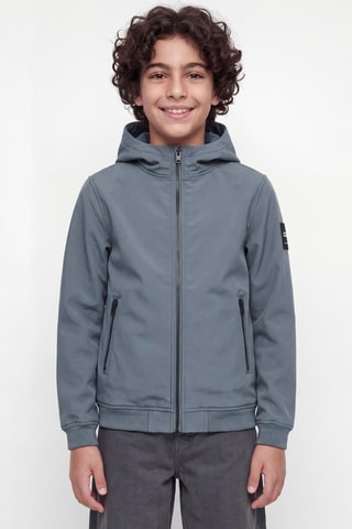 Chaqueta con capucha - Gris azulado - Jack&Jones Kids