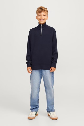 Jersey relaxed de algodón orgánico - Azul marino - Jack&Jones Kids