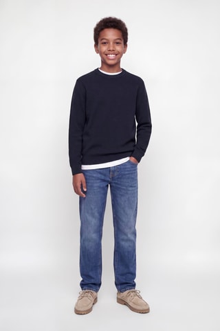 Jersey relaxed de algodón orgánico - Azul marino - Jack&Jones Kids