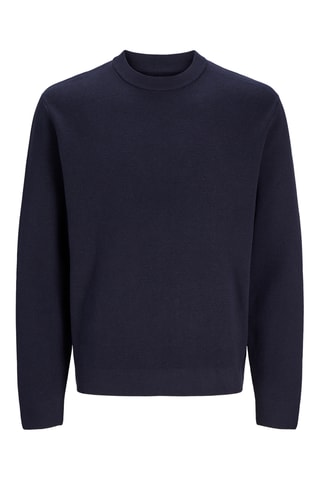 Jersey relaxed de algodón orgánico - Azul marino - Jack&Jones Kids
