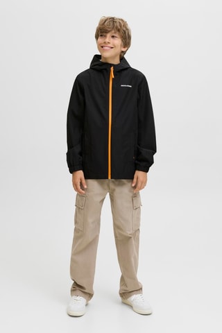 Impermeable con capucha - Negro - Jack&Jones Kids