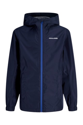 Impermeable con capucha - Azul marino - Jack&Jones Kids