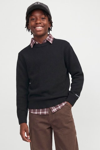 Jersey de algodón orgánico - Negro - Jack&Jones Kids