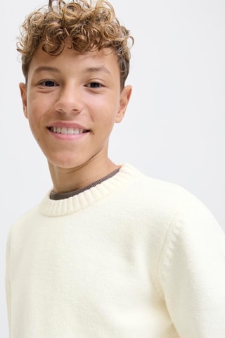 Jersey loose de algodón orgánico - Blanco roto - Jack&Jones Kids