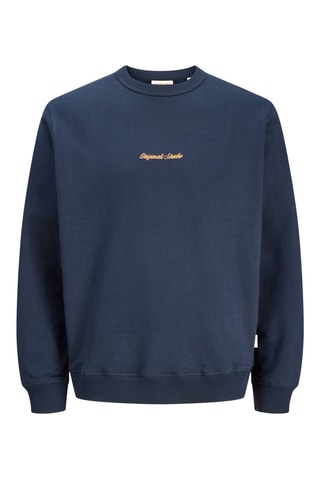 Sudadera relaxed - Azul marino - Jack&Jones Kids