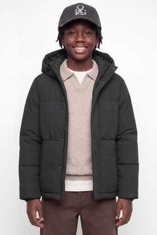 Anorak con capucha - Negro - Jack&Jones Kids