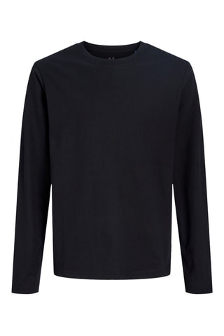 Camiseta relaxed de algodón orgánico - Negro - Jack&Jones Kids