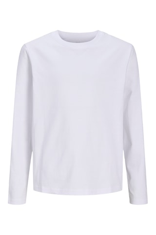 Camiseta relaxed de algodón orgánico - Blanco - Jack&Jones Kids