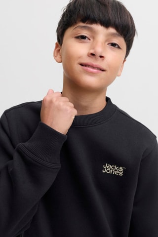 Sudadera loose - Negro - Jack&Jones Kids