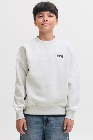 Sudadera loose - Gris claro - Jack&Jones Kids