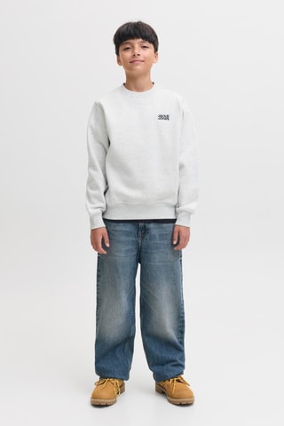 Sudadera loose - Gris claro - Jack&Jones Kids