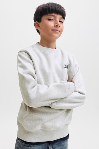 Sudadera loose - Gris claro - Jack&Jones Kids